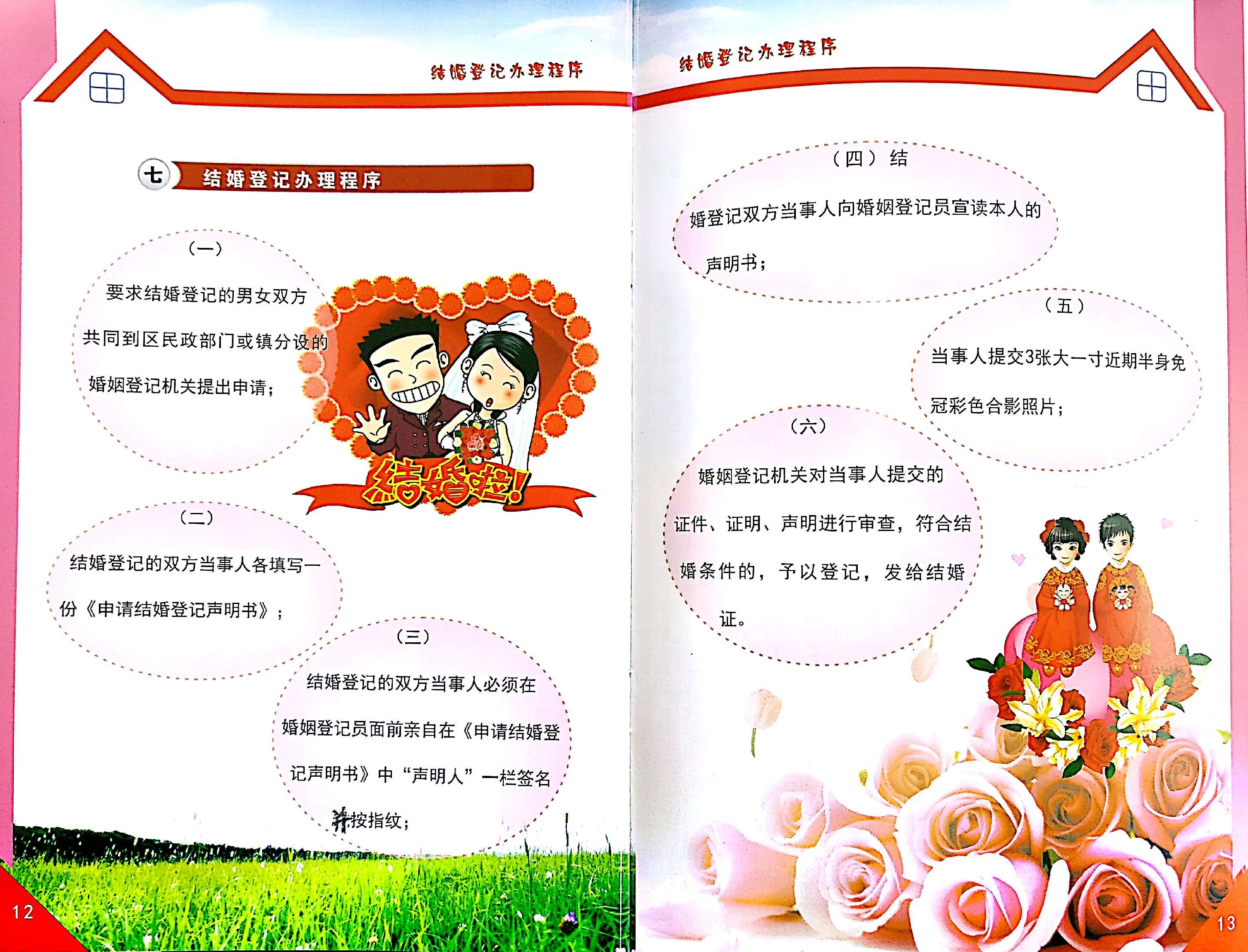 结婚登记办理程序